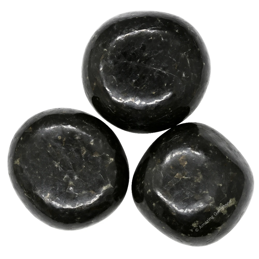 Tumbled Nuummite Crystals Stones (1000+ Carats)