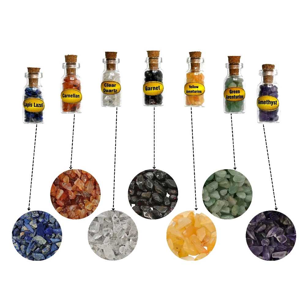 Spell Jars Kit for Witchcraft Supplies - Set of 21 (Starter)