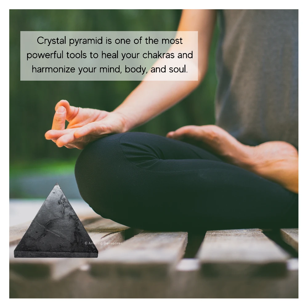 Shungite Pyramid (2 Inch)