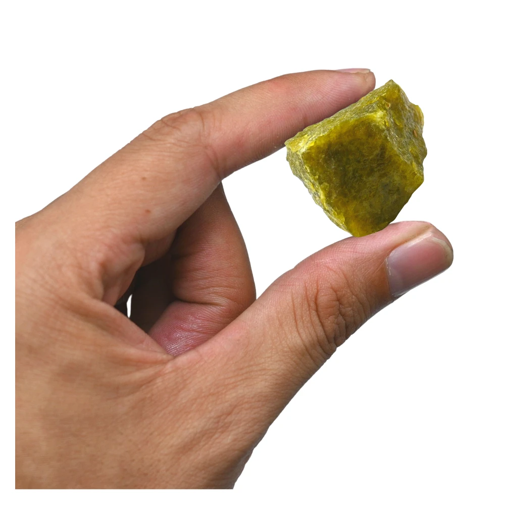 Green Opal Raw Crystals (5 Pieces)