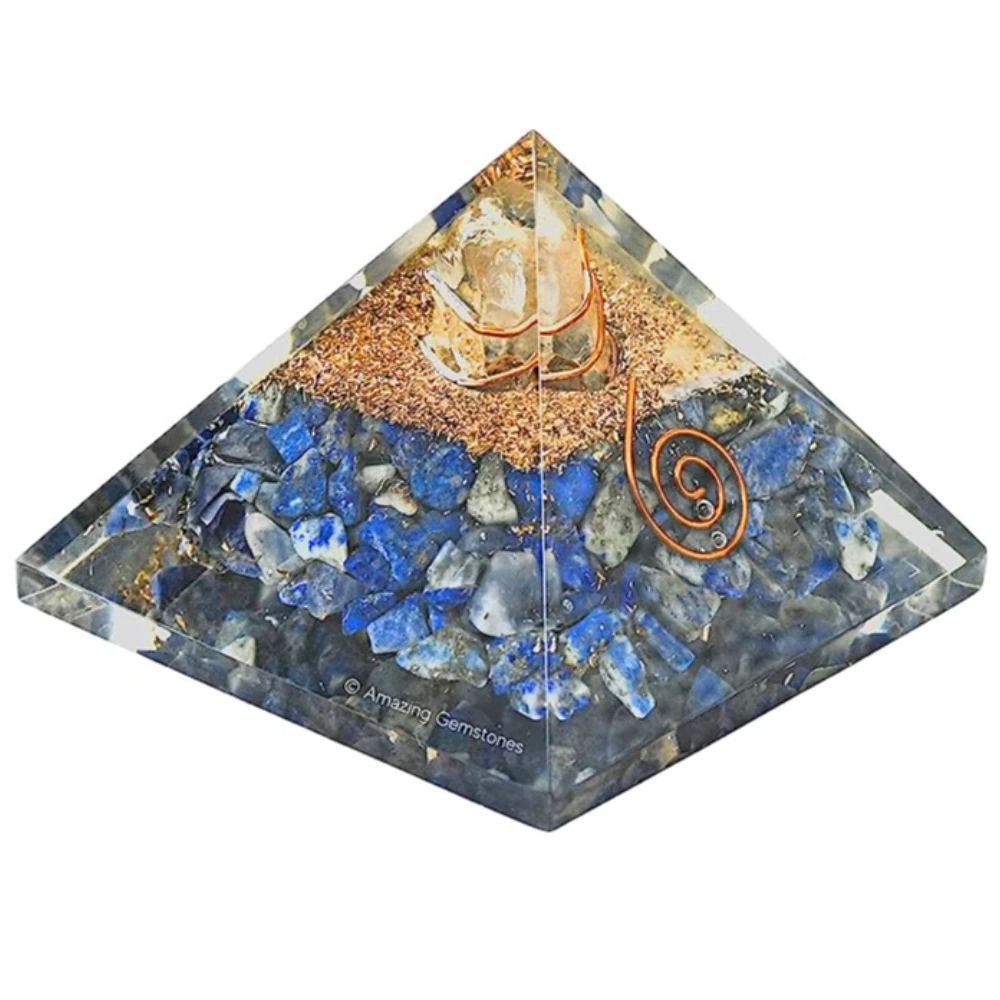 Lapis Lazuli Orgone Pyramid