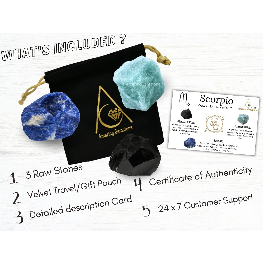 Crystals for Scorpio