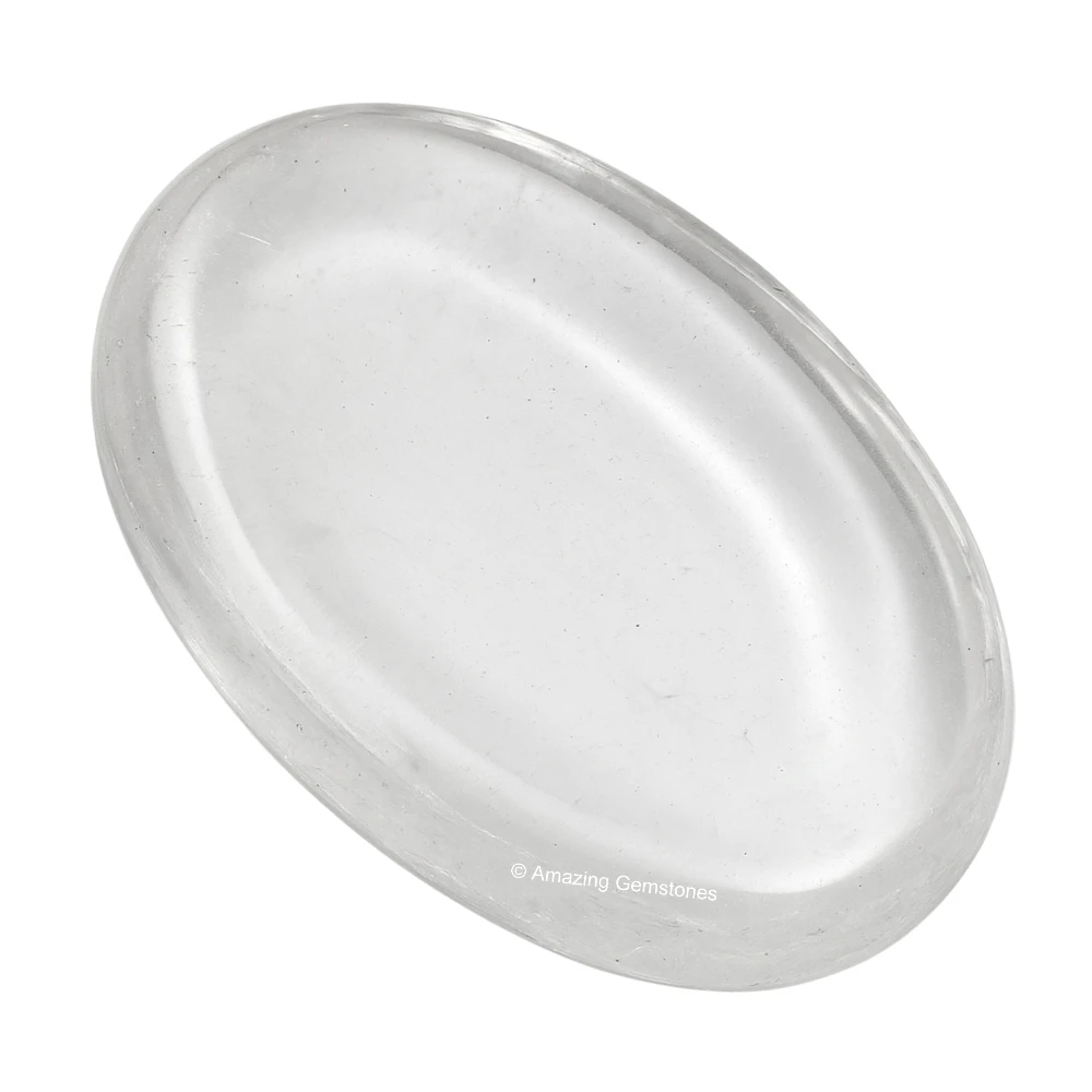 Clear Quartz Worry Stone