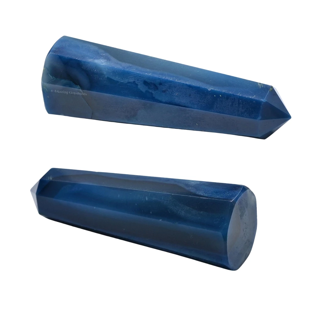 Blue Agate Tower (2" to 3" INCH)