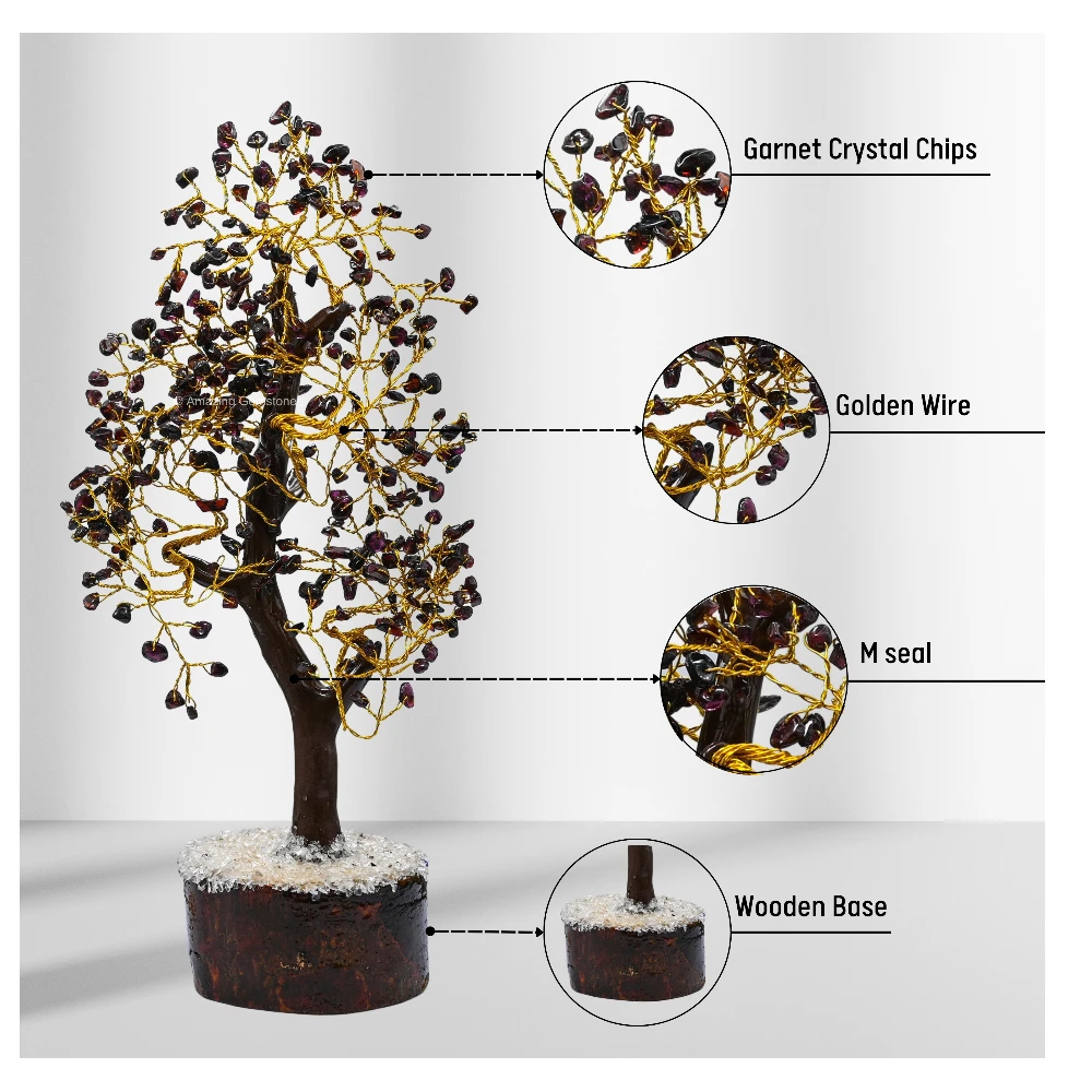 Garnet Tree (200 Beads)