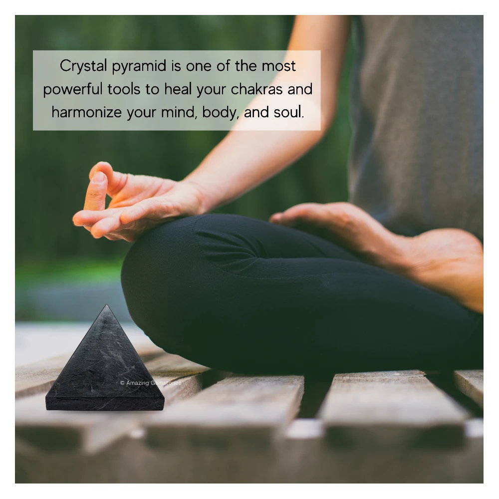 Shungite Pyramid (1.5 Inch)