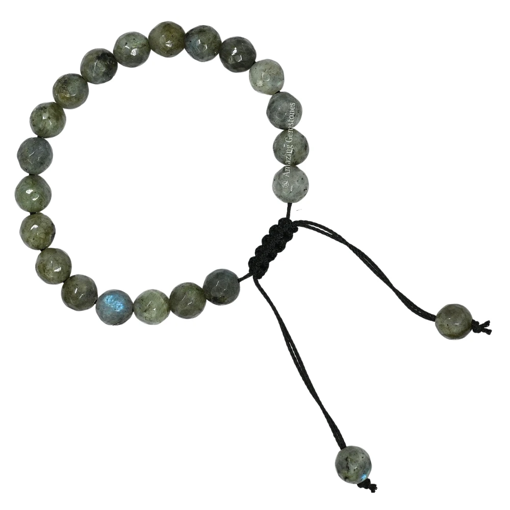 Labradorite Bracelet (Faceted-Adjustable)