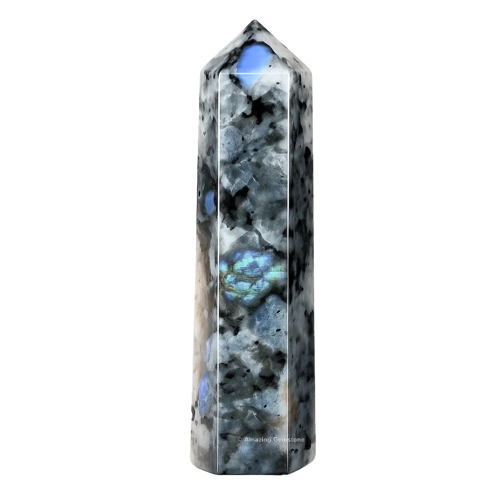 Rainbow Moonstone Tower (5.5" to 6" Inch)