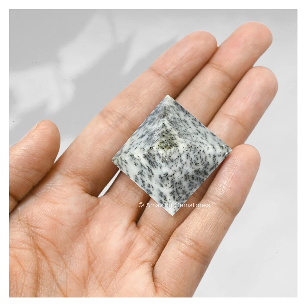 Dendrite Opal Pyramid (1 Inch)