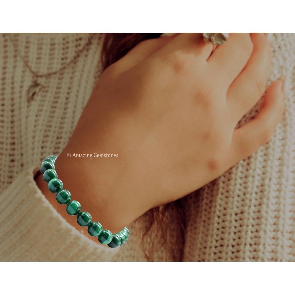 Malachite Bracelet (Stretchable)