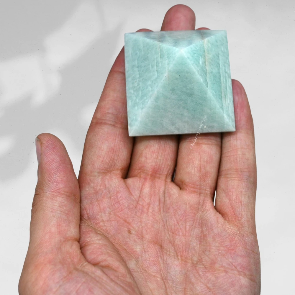 Amazonite Pyramid (1.5 Inch)