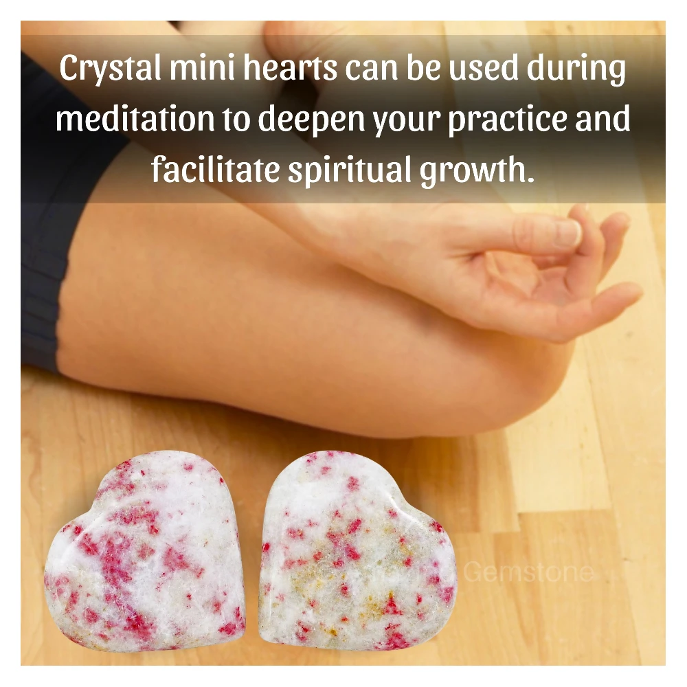 Cinnabarite Heart (Pack of 2)
