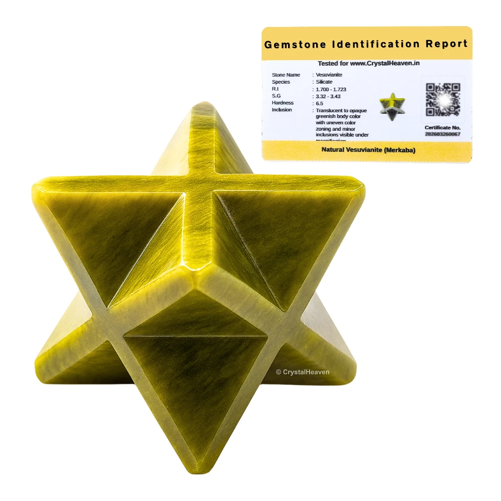 Vesuvianite Crystal Merkaba (15-20 mm)