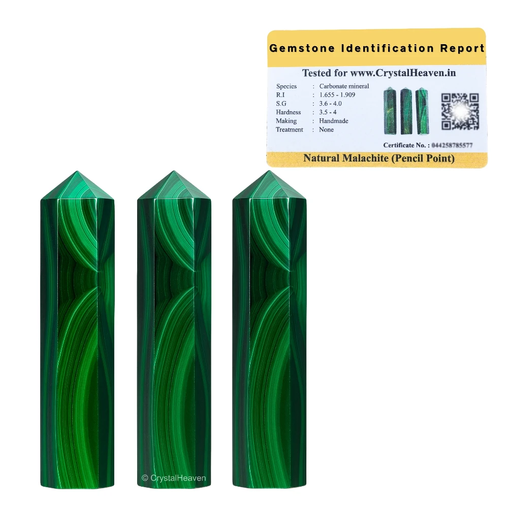 Malachite Pencil Points (Set of 10)