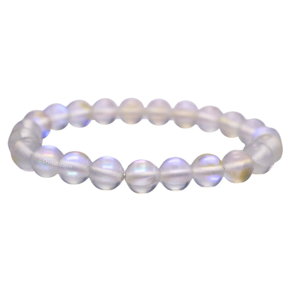 Rainbow White Mermaid Bracelet (Elastic)