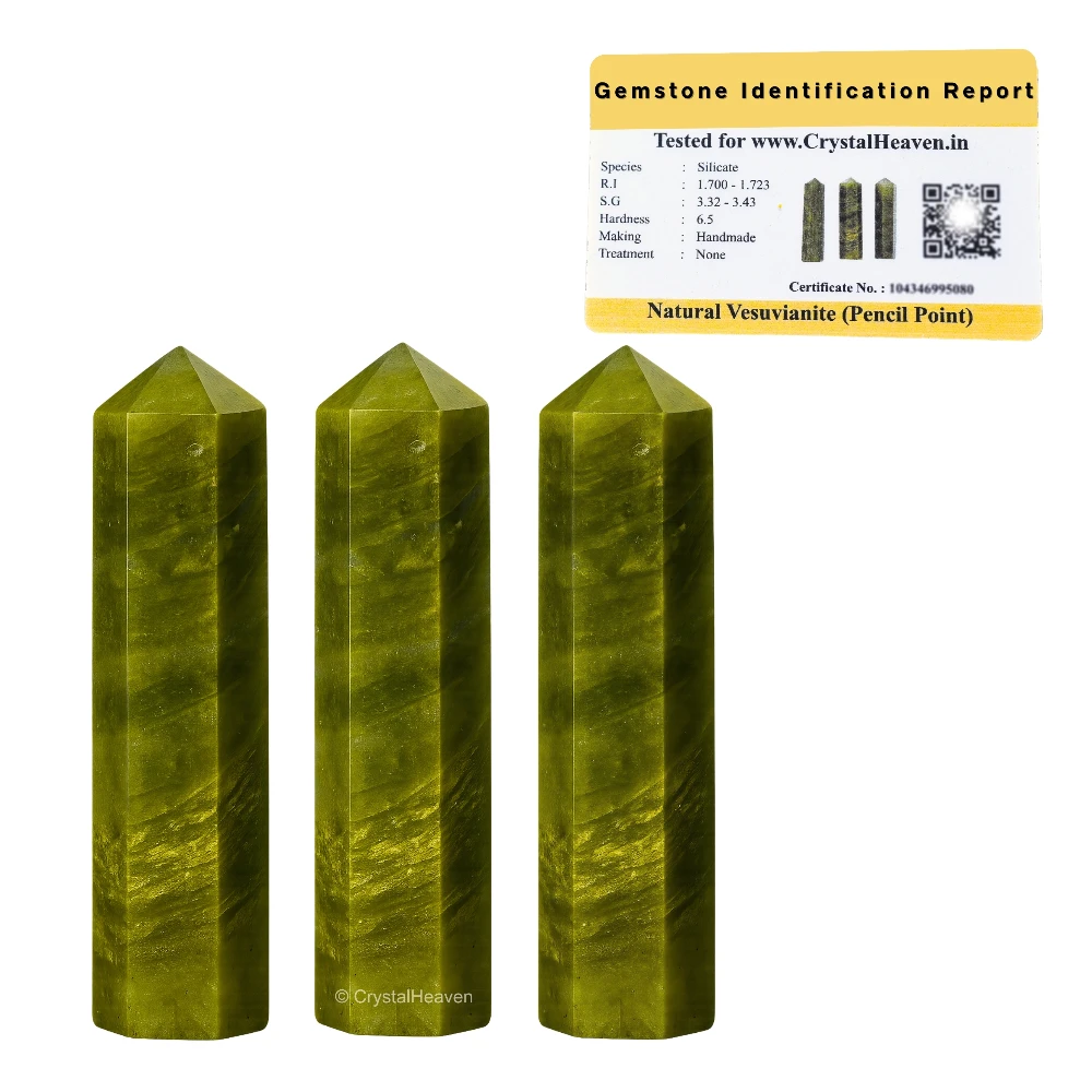 Vesuvianite Pencil Points (Set of 50)