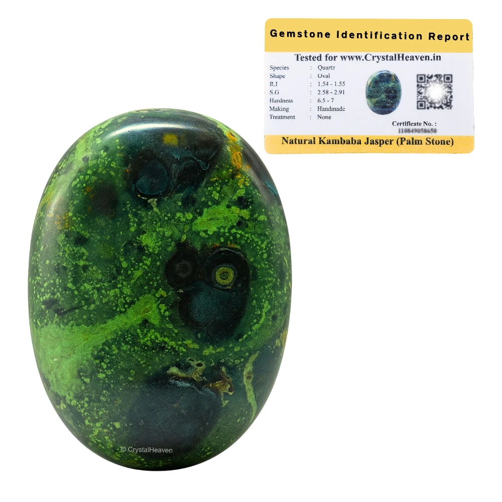 Kambaba Jasper Palm Stone
