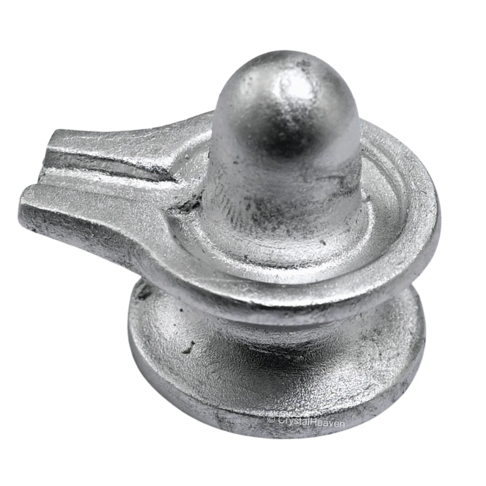 Shivling Parad Idol (250 Gram, 1.4 Inch)