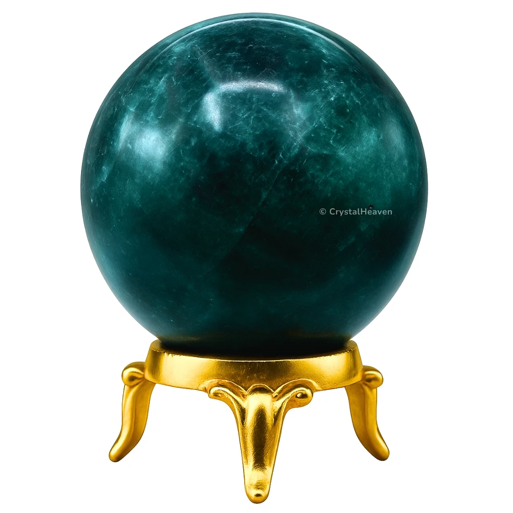Blue Apatite Sphere