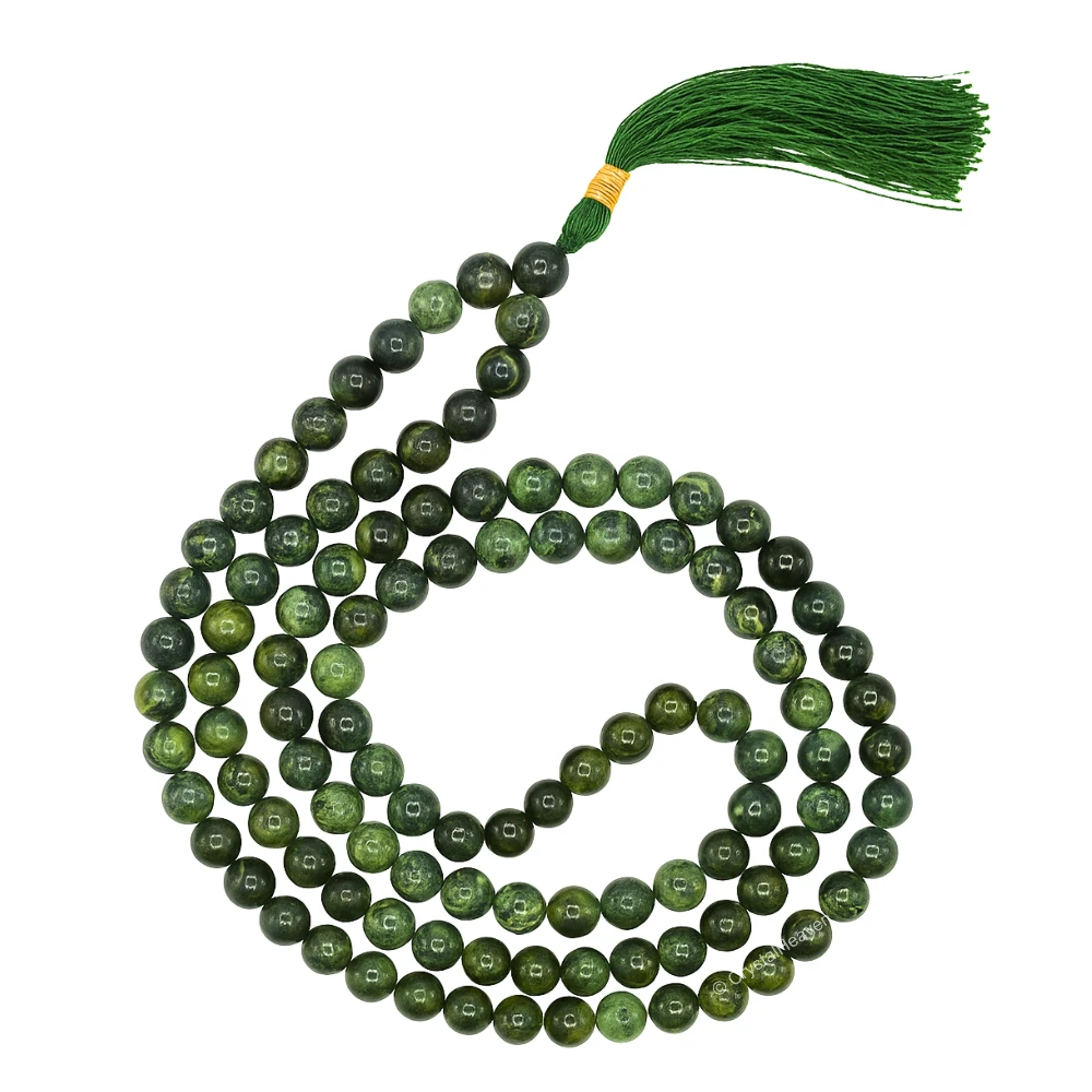 Kambaba Jasper Japa Mala