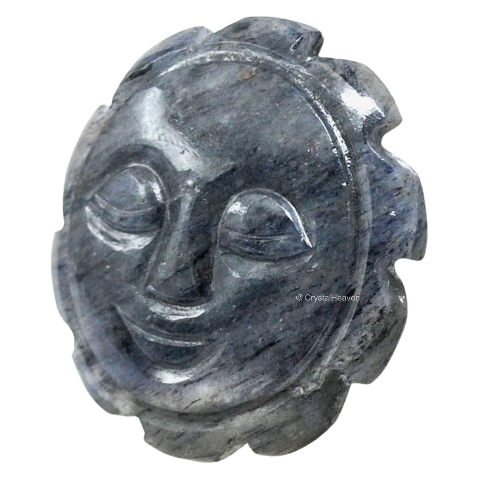 Blue Aventurine Surya Face