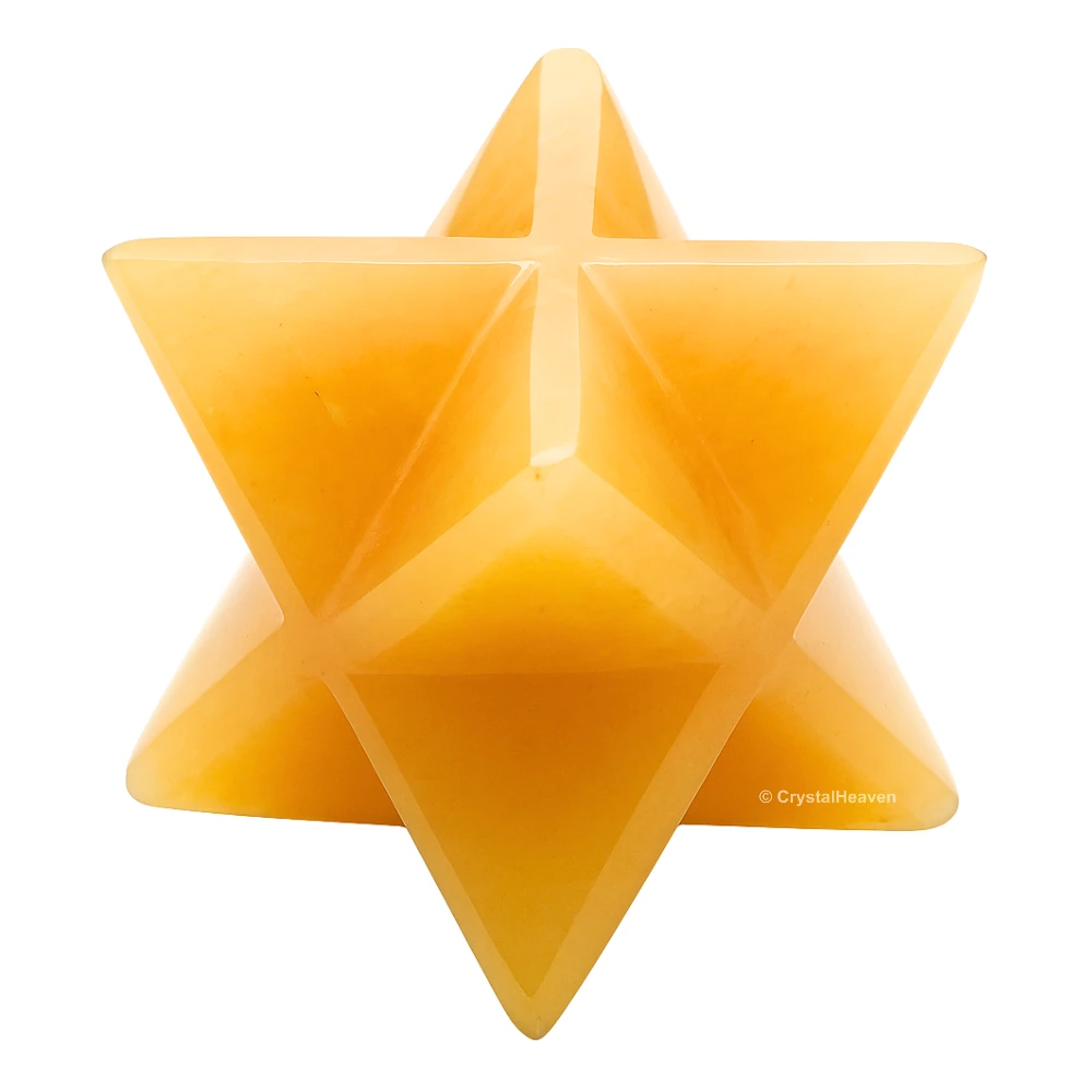 Yellow Aventurine Crystal Merkaba (35-45 mm)