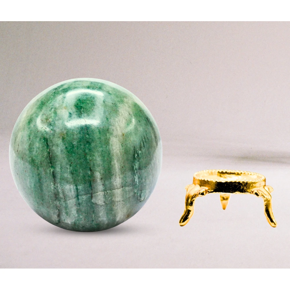 Large Green Aventurine Sphere (3 Inch)