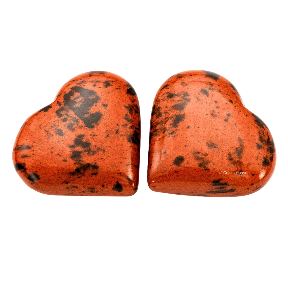 Mahogany Obsidian Mini Heart (Pack of 2)