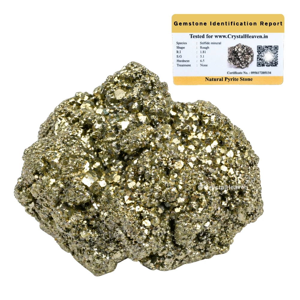 Large Pyrite Cluster – Natural Raw Crystal for Wealth & Feng Shui Decor (20 - 30 kg)
