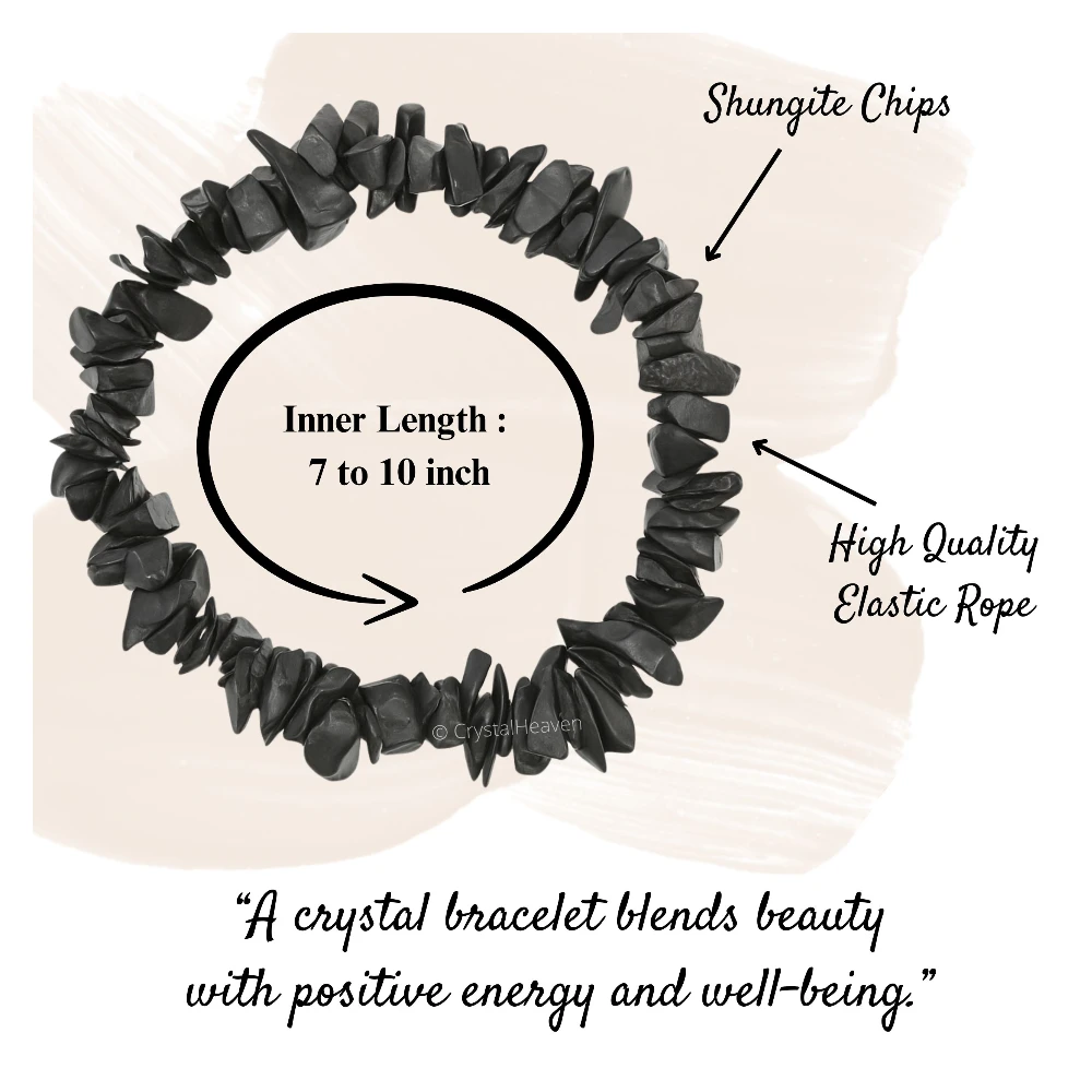 Shungite Chips Bracelet