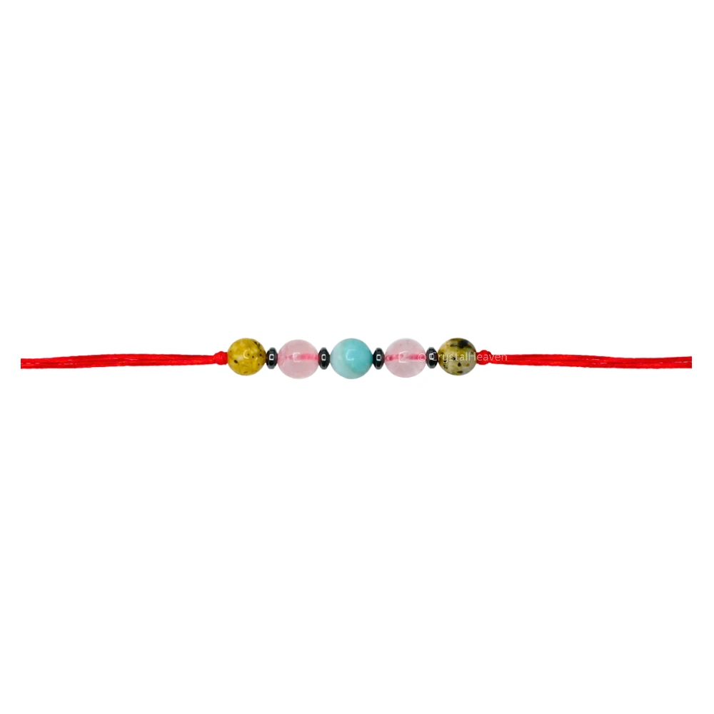 Love and Happiness Rakhi for Brother (Set of 10)