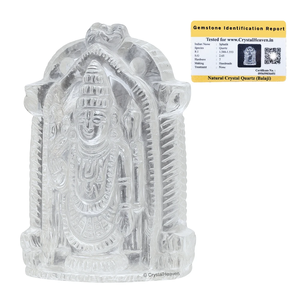 Sphatik Balaji (30-50 Gram)