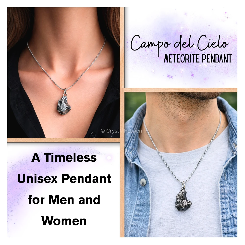 Meteorite Pendant Necklace - Campo del Cielo