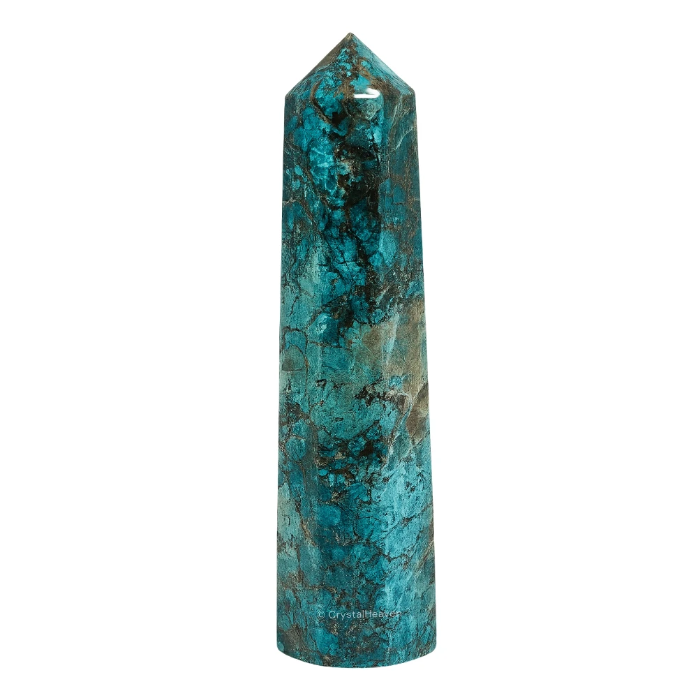 Chrysocolla  Crystal Tower