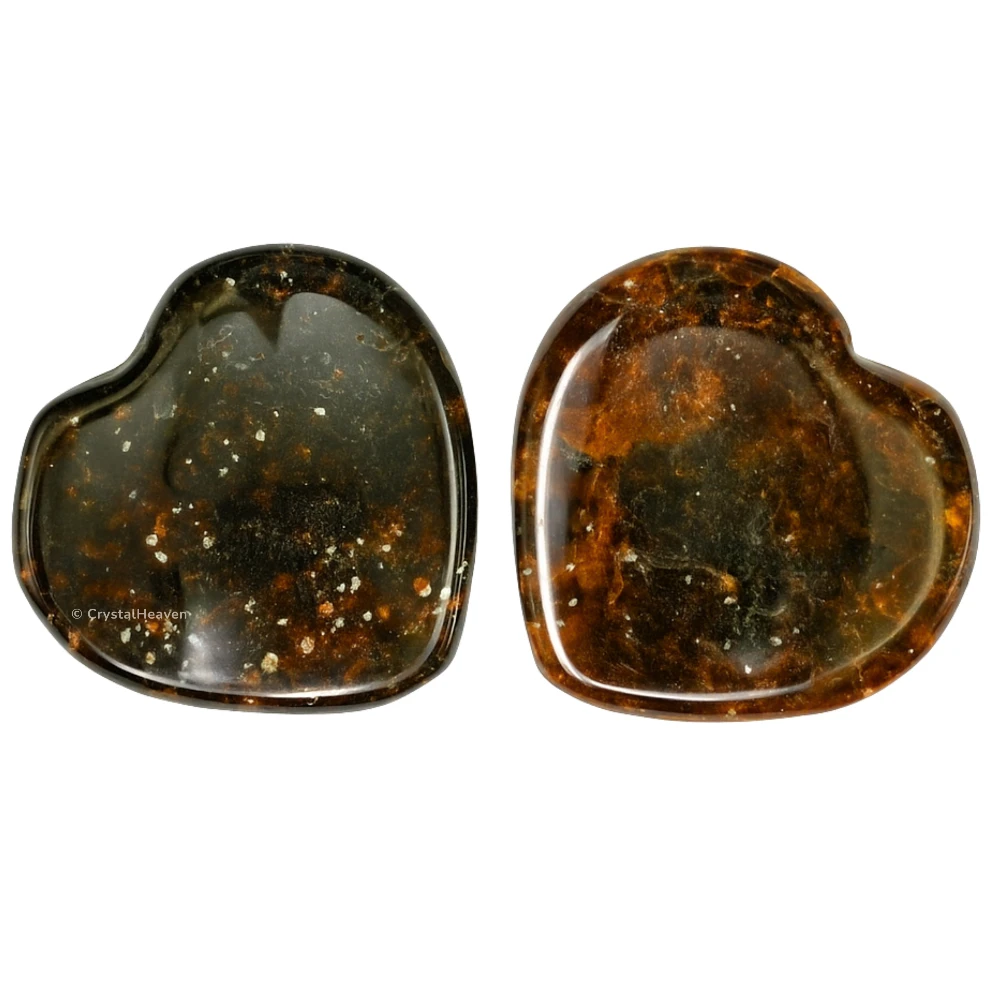 Garnet Mini Heart (Pack of 2)