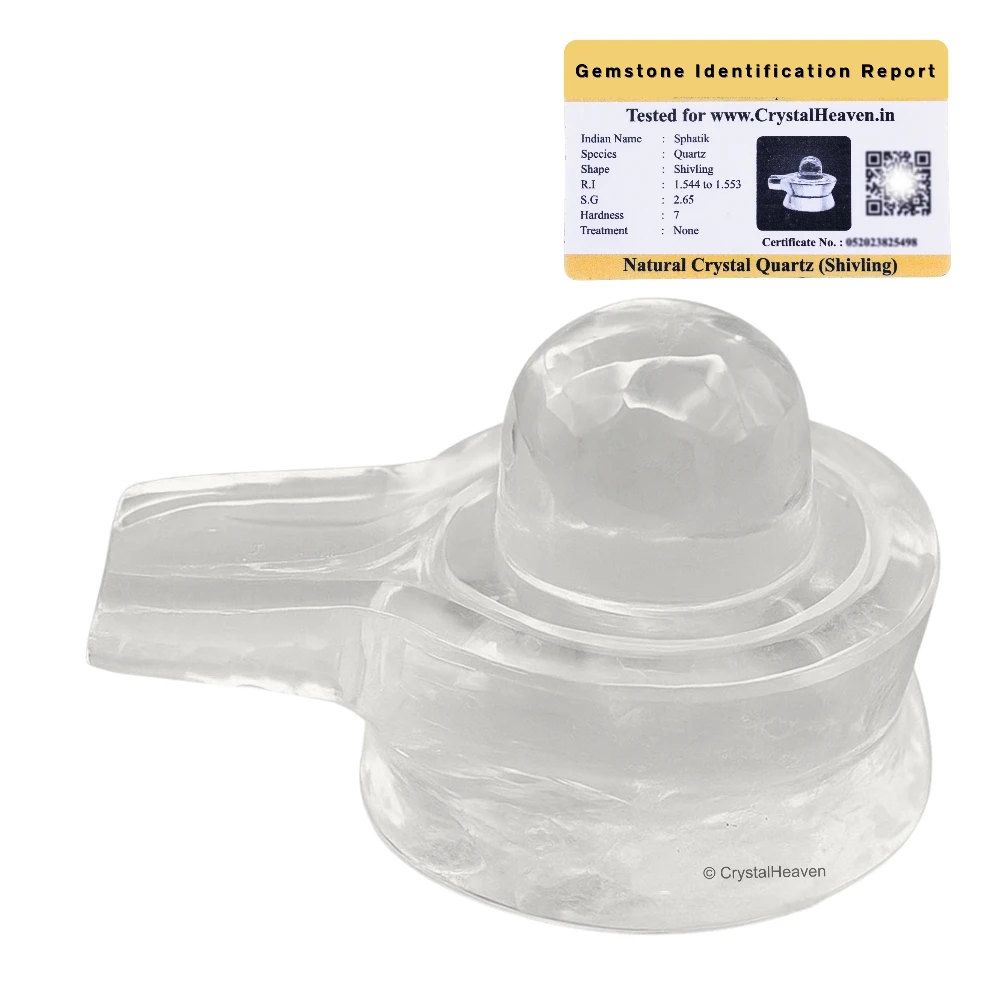 Sphatik Shivling Premium Grade (30-50 Gram)