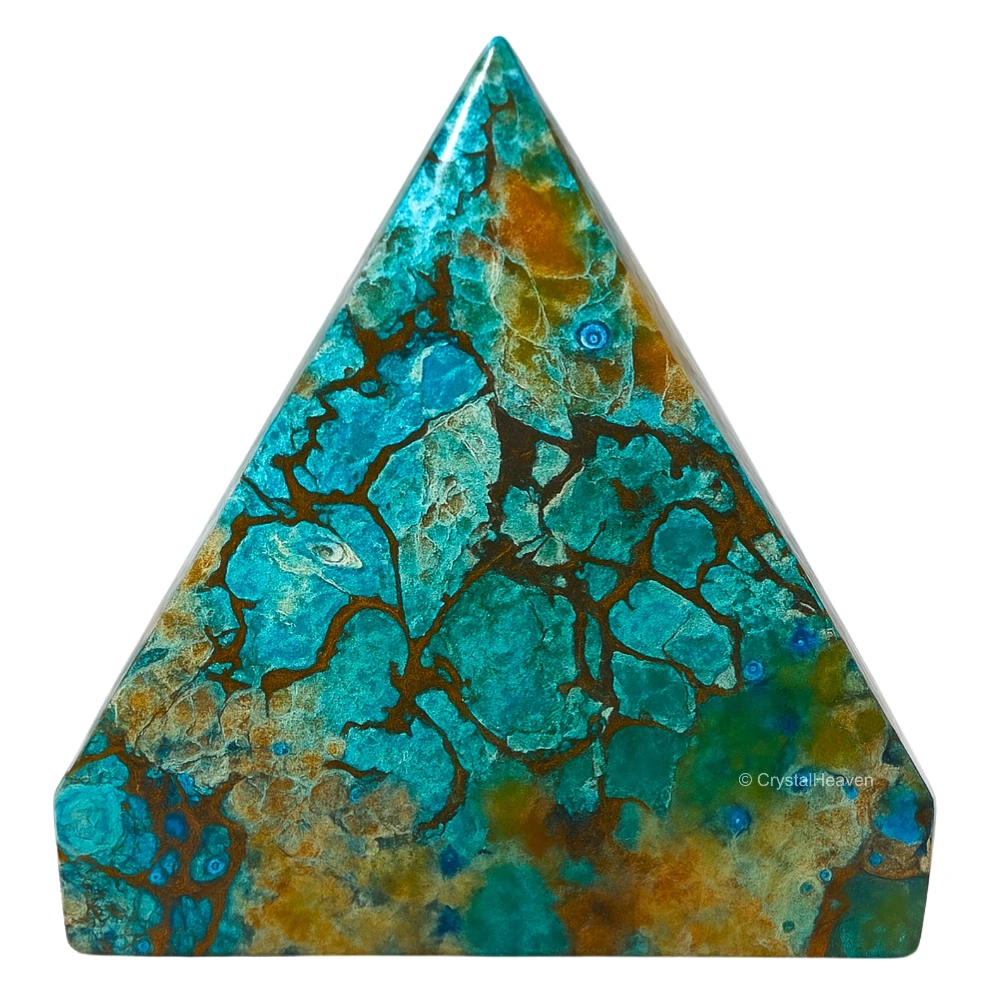 Chrysocolla Pyramid
