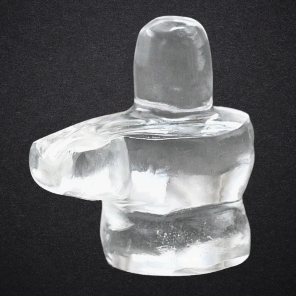Clear Quartz Shivling