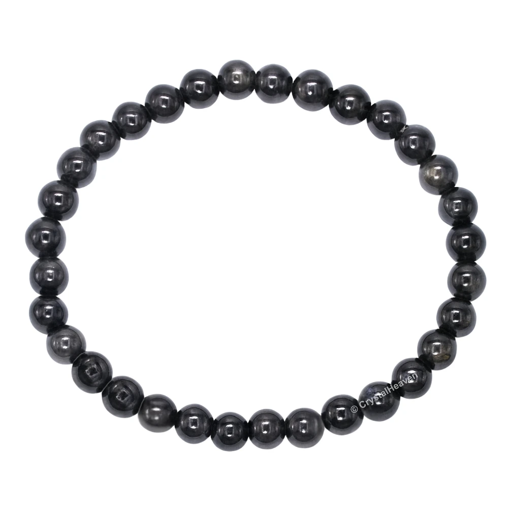 Blue & Black Tiger Eye Healing Crystal Bracelets - 6mm Beads