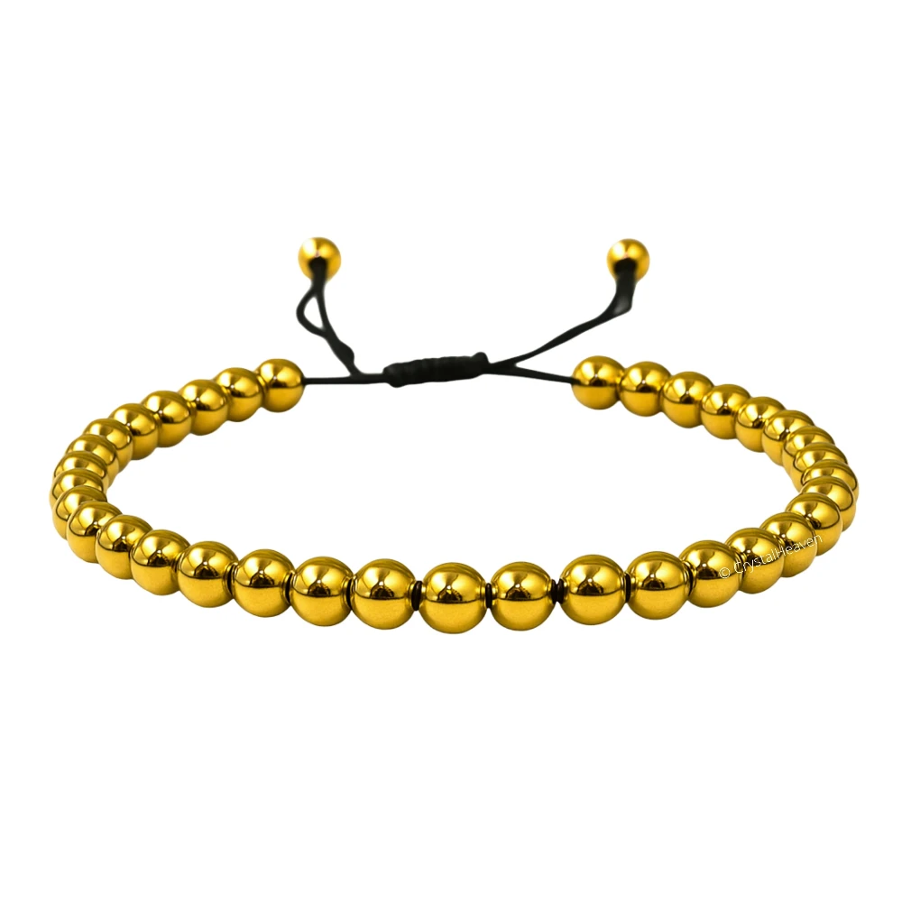 Golden Hematite Anklet