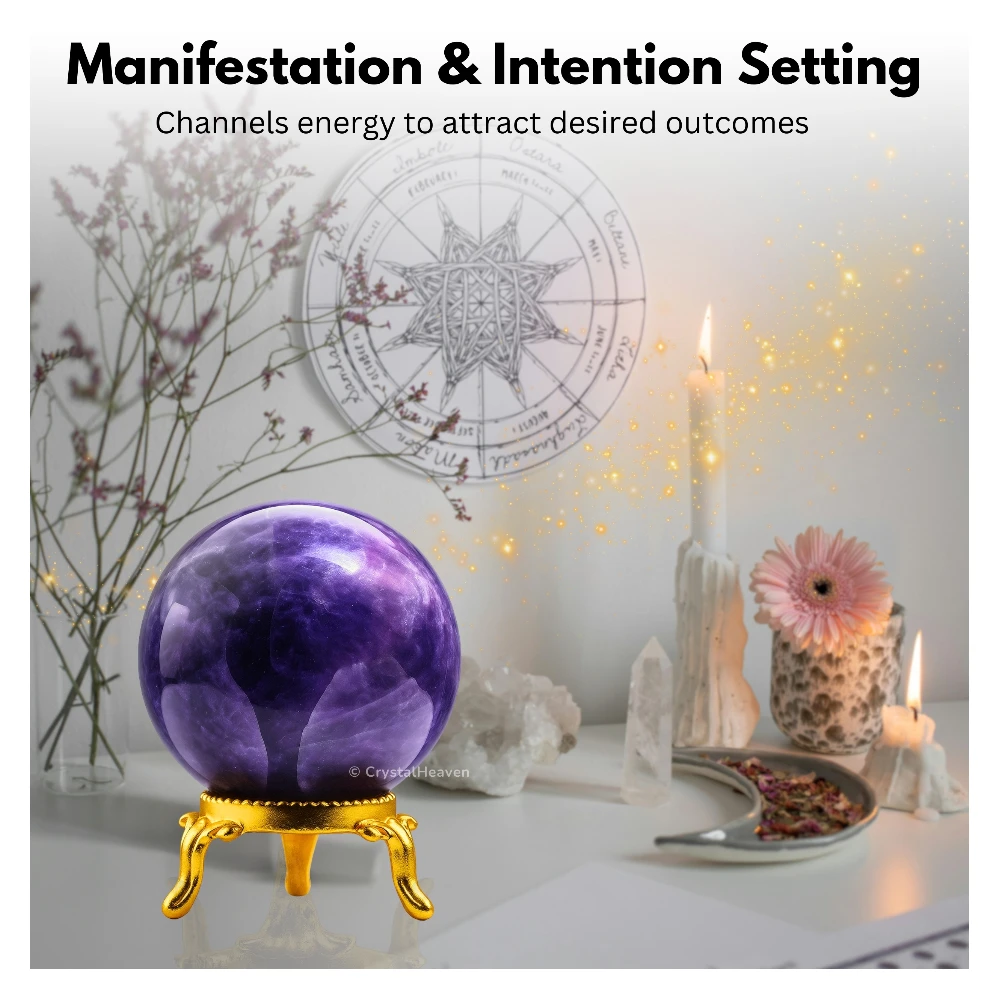 Amethyst Sphere (1.5 Inch)