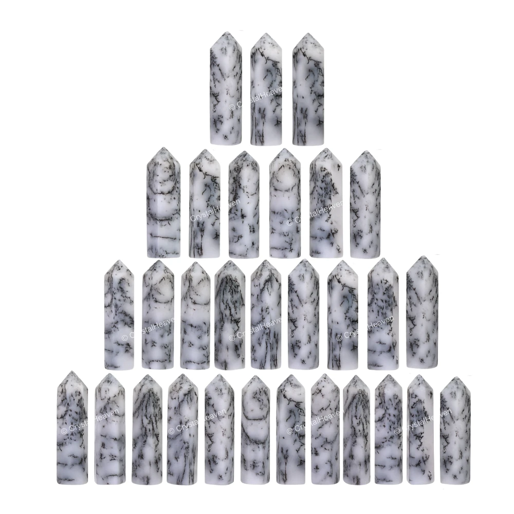 Dendrite Opal Pencil Points (Set of 3)