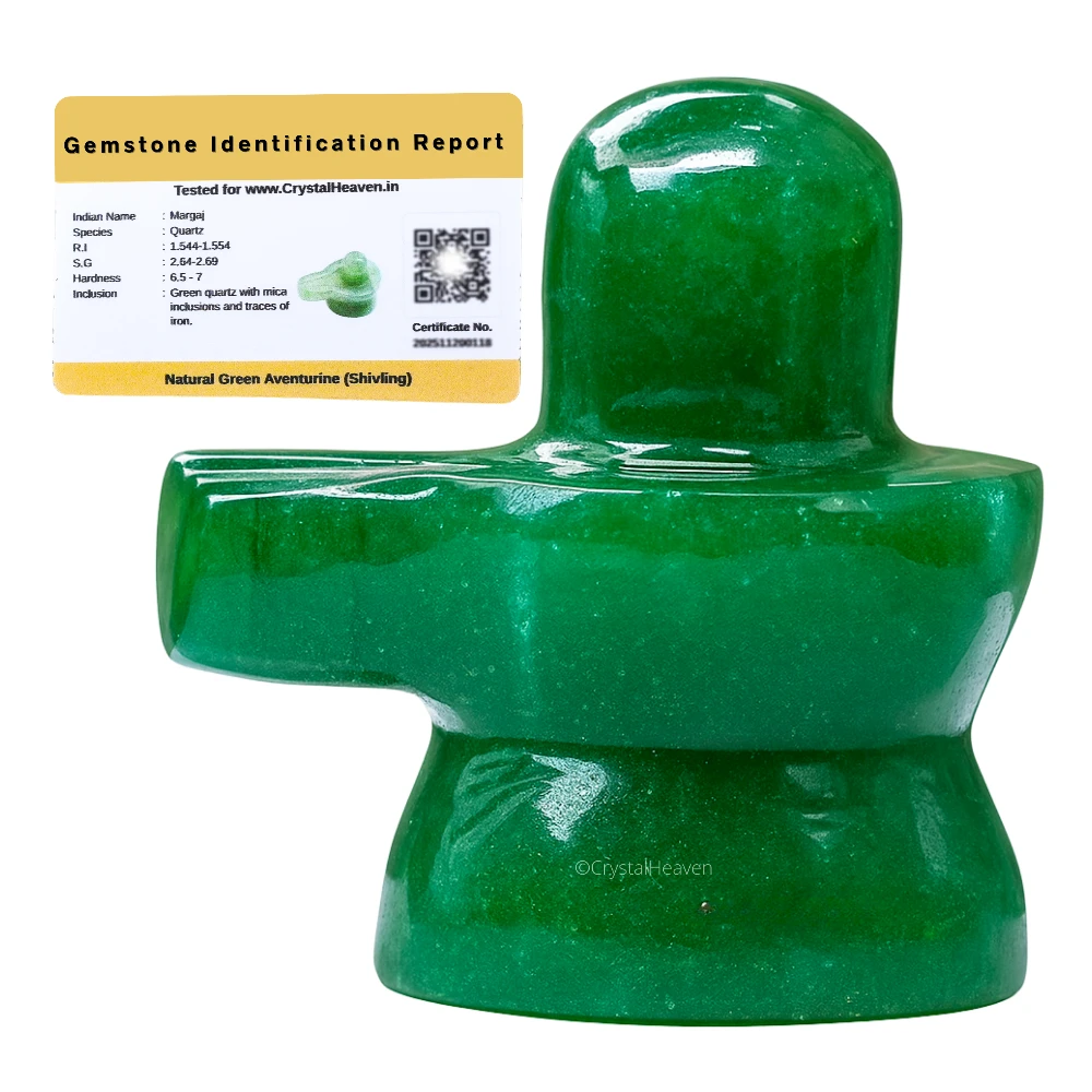 Dark Green Aventurine Shivling