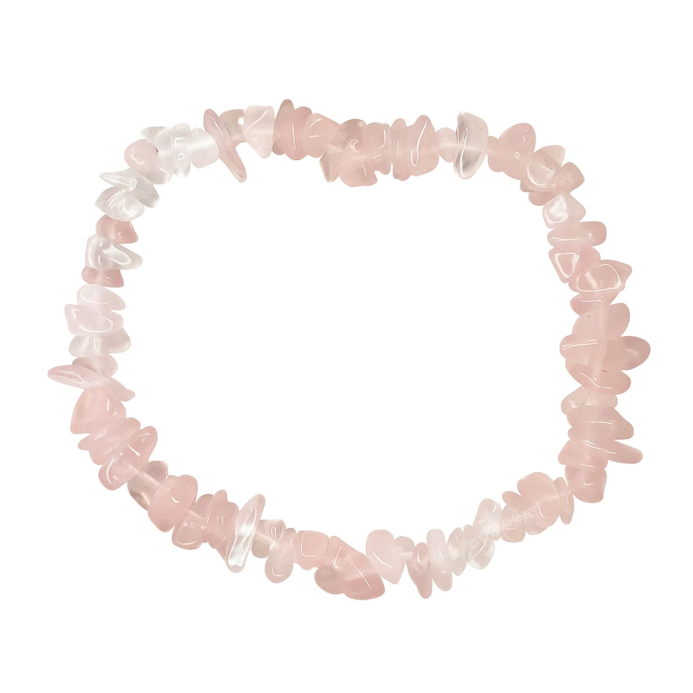 Rose Quartz Chips Bracelet