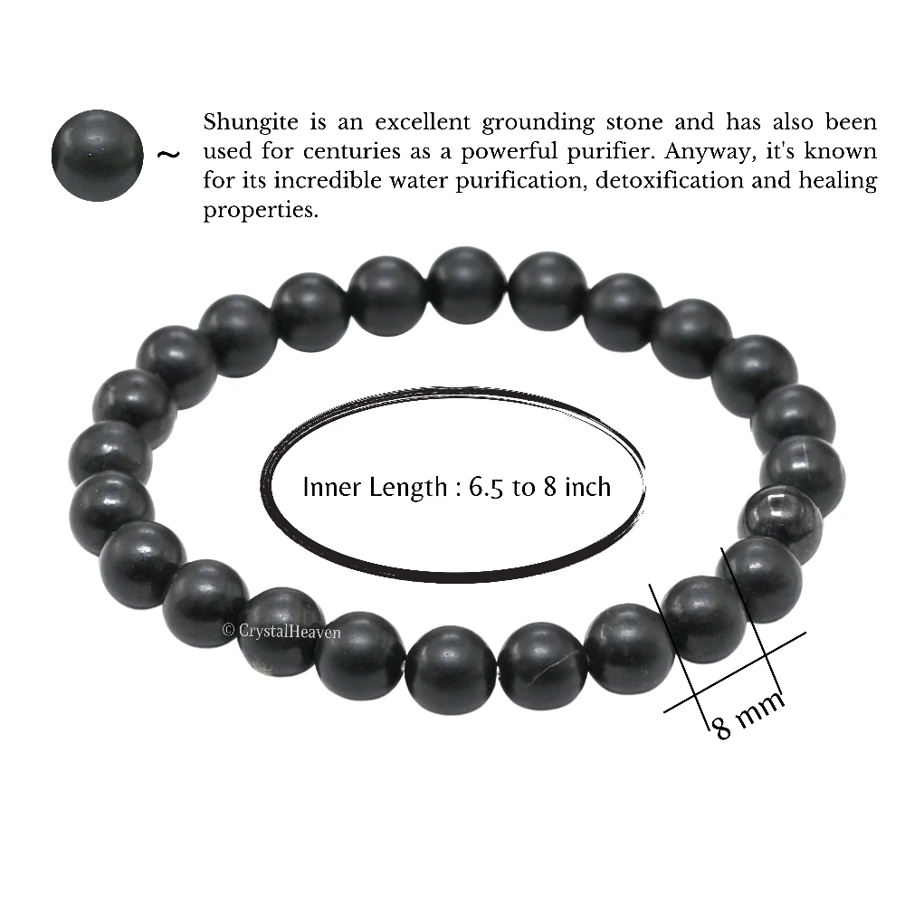 Shungite Bracelet (Elastic)