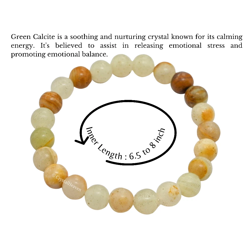 Green Calcite Bracelet (Elastic)
