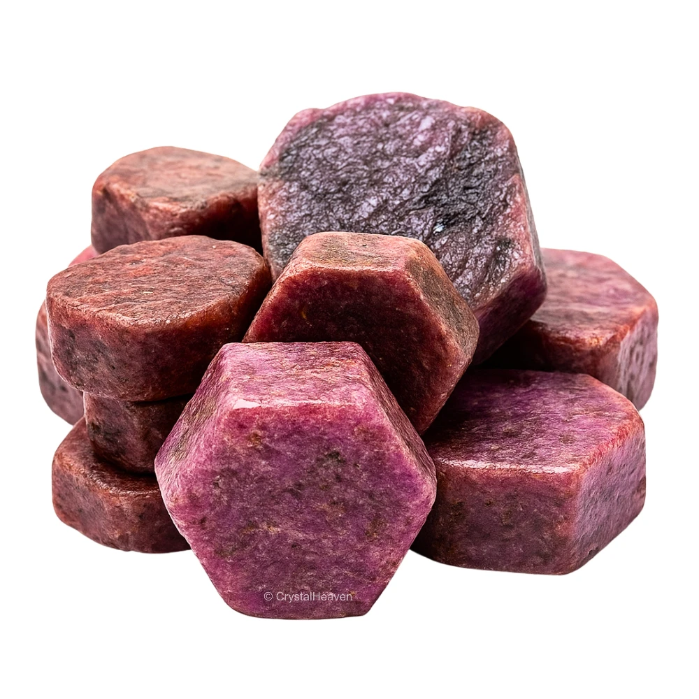 Raw Ruby Crystals (2 Pieces)