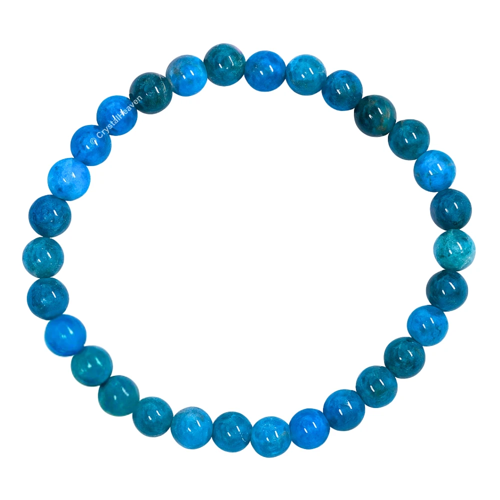 Apatite Healing Crystal Bracelets - 6mm Beads
