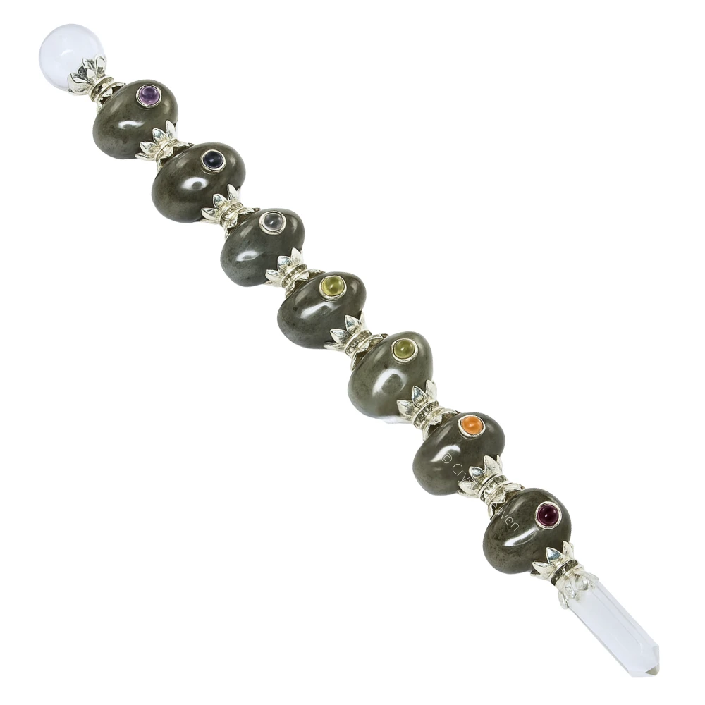 Blue Aventurine Crystal Tumbled Healing Stick