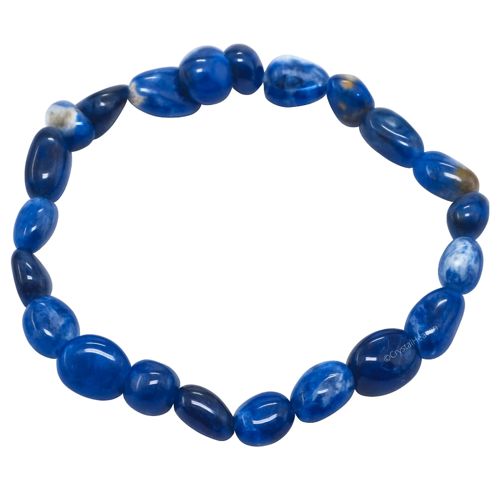 Sodalite Tumbled Bracelet (Elastic)